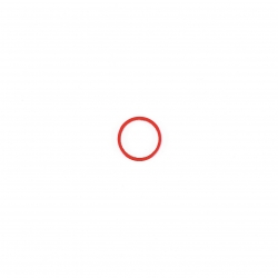 Кольцо основной камеры iPhone 11 Красный