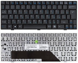 Клавиатура для ноутбука RoverBook U100, MSI U100 ( Клавиатура для ноутбука RoverBook U100, MSI U100 (