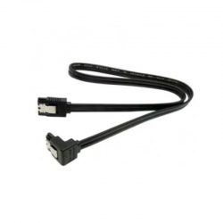 Кабель SATA3.0 - SATA3.0 Г-обр 6Gb/s 40см черный Кабель SATA3.0 - SATA3.0 Г-обр 6Gb/s 40см черный
