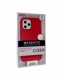 Чехол Piblue iPhone 12/ 12 Pro Silicone MagSafe, красный Чехол Piblue iPhone 12/ 12 Pro Silicone MagSafe, красный