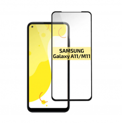 Защитное стекло Samsung A24/ A25/ A15/ M34 полное покрытие, черное (тех упаковка)