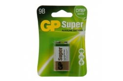 Батарейка GP 6LR61 крона/1BL Super (9V, алкалиновая) 1 шт Батарейка GP 6LR61 крона/1BL Super (9V, алкалиновая) 1 шт