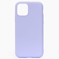 Чехол силиконовый гладкий Soft Touch iPhone 11 Pro, светло-фиолетовый (без логотипа) Чехол силиконовый гладкий Soft Touch iPhone 11 Pro, светло-фиолетовый (без логотипа)