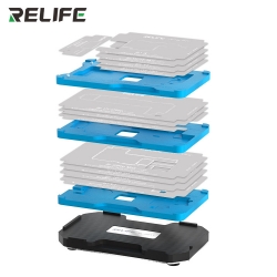 Набор платформ для реболлинга материнской платы с трафаретом RELIFE RL-601T 14 в 1 Набор платформ для реболлинга материнской платы с трафаретом RELIFE RL-601T 14 в 1