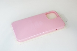 Чехол силиконовый гладкий Soft Touch iPhone 12 Pro Max, розовый №6