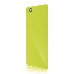 Задняя крышка для Sony Xperia Z1 Compact (D5503), желтая