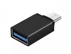 OTG-переходник Type-C - USB, черный OTG-переходник Type-C - USB, черный