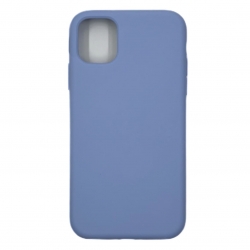 Чехол силиконовый гладкий Soft Touch iPhone 11, лавандовый №5 (закрытый низ)