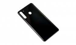 Задняя крышка для Samsung A21 SM-A215, черная Задняя крышка для Samsung A21 SM-A215, черная