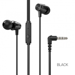Наушники HOCO M79 Cresta universal earphones with mic. черные