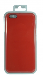 Чехол силиконовый гладкий Soft Touch iPhone 6 Plus/ 6S Plus, красный №14 Чехол силиконовый гладкий Soft Touch iPhone 6 Plus/ 6S Plus, красный №14