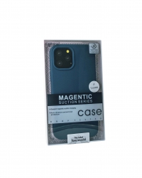 Чехол Piblue iPhone 12 Pro Max Silicone MagSafe, синий Чехол Piblue iPhone 12 Pro Max Silicone MagSafe, синий