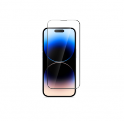Защитное стекло iPhone 14 Pro HOCO A34 9D large arc dustproof glass for, черное Защитное стекло iPhone 14 Pro HOCO A34 9D large arc dustproof glass for, черное