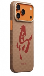 Чехол Pitaka iPhone 17 Pro Max (Питака) Gold & Jade (Золото и Нефрит)