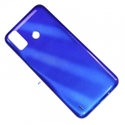 Задняя крышка для Tecno Spark 6 Go, синяя Задняя крышка для Tecno Spark 6 Go, синяя