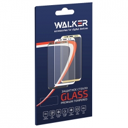 Защитное стекло Infinix HOT 20i/HOT 30i/Spark GO (2023), "Full glue", WALKER, с рамкой, черное