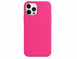 Чехол силиконовый гладкий Soft Touch iPhone 12, ярко-розовый №62 (закрытый низ) Чехол силиконовый гладкий Soft Touch iPhone 12, ярко-розовый №62 (закрытый низ)