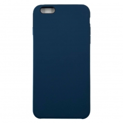 Чехол силиконовый гладкий Soft Touch iPhone 6 Plus/ 6S Plus, космический синий №35