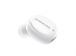 Bluetooth гарнитура BOROFONE BC34 Mikey Mini BT headset, белая Bluetooth гарнитура BOROFONE BC34 Mikey Mini BT headset, белая