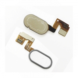 Шлейф Meizu M3 Note (M681H) на сканер отпечатка пальца, белый