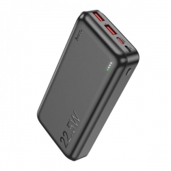 Внешний аккумулятор Power Bank 20000 mAh HOCO J101A Astute, черный