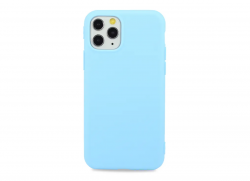 Чехол силиконовый гладкий Soft Touch iPhone 13 Pro Max, голубой №16