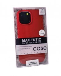 Чехол Piblue iPhone 13 Pro Max Silicone MagSafe, красный Чехол Piblue iPhone 13 Pro Max Silicone MagSafe, красный