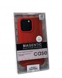 Чехол Piblue iPhone 13 Pro Silicone MagSafe, красный Чехол Piblue iPhone 13 Pro Silicone MagSafe, красный