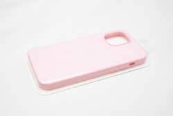 Чехол силиконовый гладкий Soft Touch iPhone 12/ 12 Pro, розовый №6