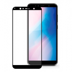 Защитное стекло Huawei Honor 7C/ 7A Pro/ Y6 2018, черное (тех упаковка)