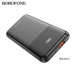 Внешний аккумулятор Power Bank 10000 mAh BOROFONE BJ22 22.5W, PD20W, черный