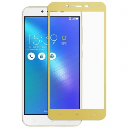 Защитное стекло Asus Zenfon 4 Selfie Pro ZD552KL полное покрытие, золото
