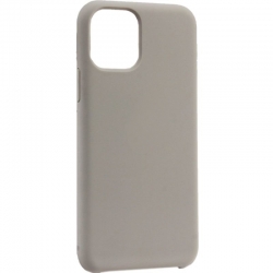 Чехол силиконовый гладкий Soft Touch iPhone 11, бежевый №10