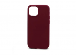 Чехол силиконовый гладкий Soft Touch iPhone 13, бордовый №35
