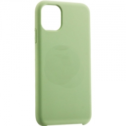 Чехол силиконовый гладкий Soft Touch iPhone 11 Pro Max, зеленый №1 Чехол силиконовый гладкий Soft Touch iPhone 11 Pro Max, зеленый №1