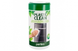 Чистящие салфетки Perfeo Plastic Clean для ухода за пластиковыми поверхностями (100 шт)