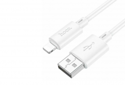 USB кабель Lightning HOCO X88 Gratified (100см. 2.4A), белый USB кабель Lightning HOCO X88 Gratified (100см. 2.4A), белый