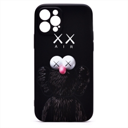 Чехол LUXO Creative iPhone 14 Pro Max, (рисунок 088, Kaws) черный