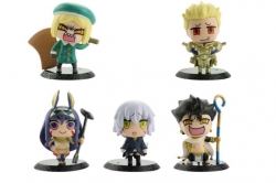 Набор аниме фигурок из 5 штук "Варкрафт" (9 см.)