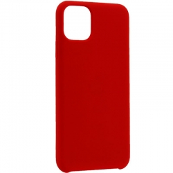 Чехол силиконовый гладкий Soft Touch iPhone 11 Pro Max, красный №14 Чехол силиконовый гладкий Soft Touch iPhone 11 Pro Max, красный №14