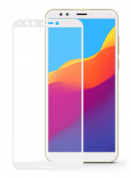 Защитное стекло Huawei Honor 7 полное покрытие, белое (тех упаковка)