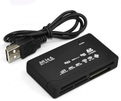 USB Card Reader 2,0 читает все флешки с кабелем (№3) USB Card Reader 2,0 читает все флешки с кабелем (№3)
