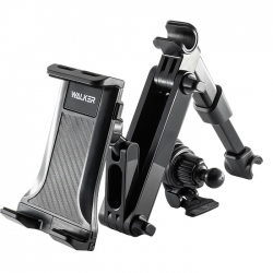 Держатель автомобильный WALKER CX-025 TAB с 2 креплениями, черный