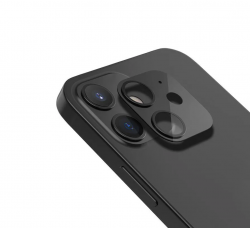 Защитное стекло для камеры iPhone 12, черное