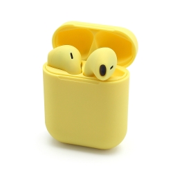 Беспроводные наушники inPods i12 Bluetooth TWS, желтые