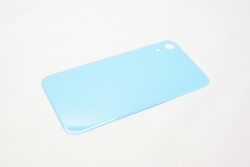 Задняя крышка iPhone XR стеклянная, синяя