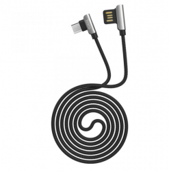 USB кабель micro USB HOCO U40A Magnetic (100см. 2.0A), серый