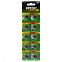 Батарейка для часов Perfeo AG10 LR1130/10BL AlcalineCell 389A (1,5v, алкалиновая) упаковка 10 шт Батарейка для часов Perfeo AG10 LR1130/10BL AlcalineCell 389A (1,5v, алкалиновая) упаковка 10 шт
