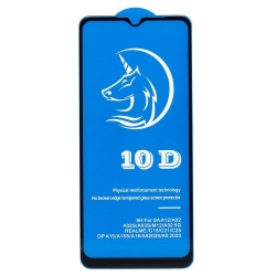 Защитное стекло Full Screen Activ Clean Realme C11/ C15/ C21/ C21Y/ C25s/ Narzo 50A, черное (в уп)