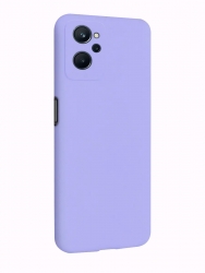 Чехол силиконовый гладкий Soft Touch Realme 9i 4G/ Oppo A96 4G, сиреневый